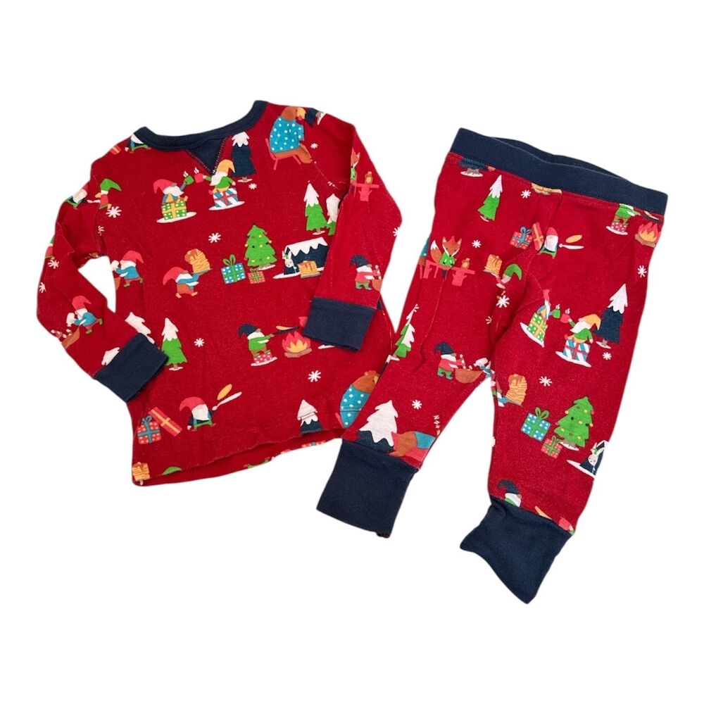 Wondershop Target Christmas Pajamas 18 Months PJs Unisex Long Sleeve Winter 2 Pc